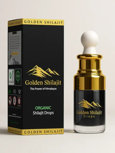 Golden Shilajit Organic Drops 30ml