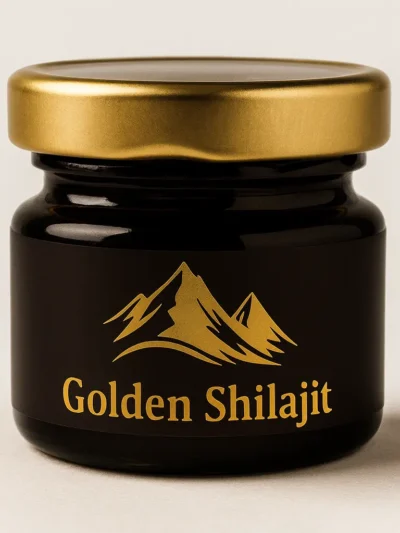 Golden Shilajit 50g – Pure Himalayan Energy Resin